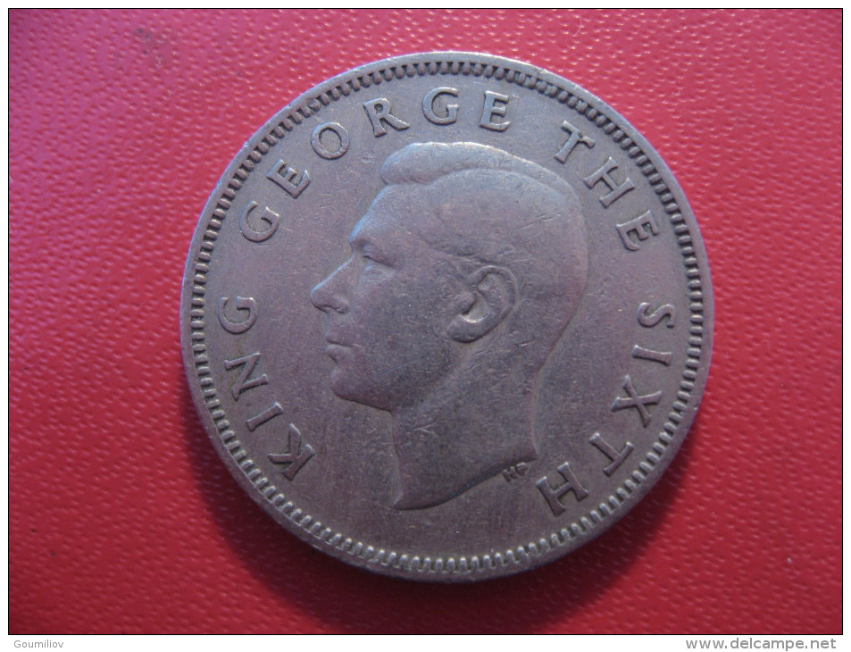 Nouvelle-Zélande - One Shilling 1948 George VI 5411 - New Zealand