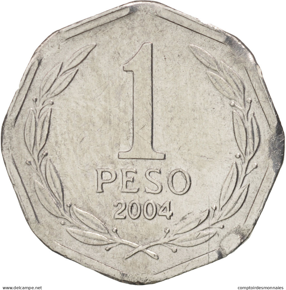 Monnaie, Chile, Peso, 2004, Santiago, SUP, Aluminium, KM:231 - Chile