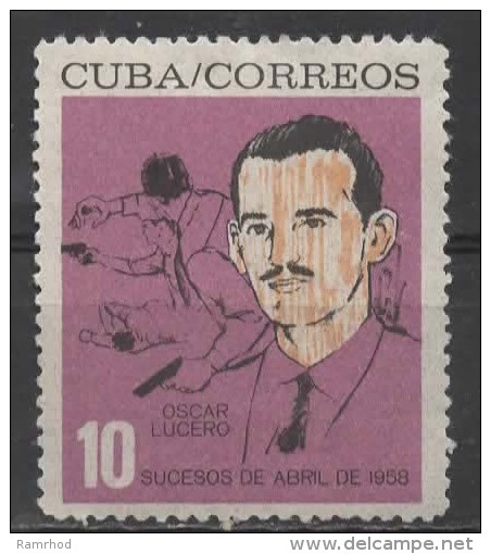 1964 5th Anniv Of Revolution - 10c O Lucerno  MH - Nuevos