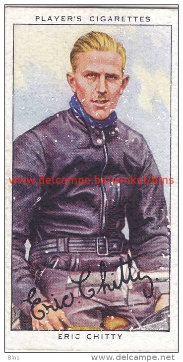 1937 Speedway Rider Eric Chitty - Trading-Karten