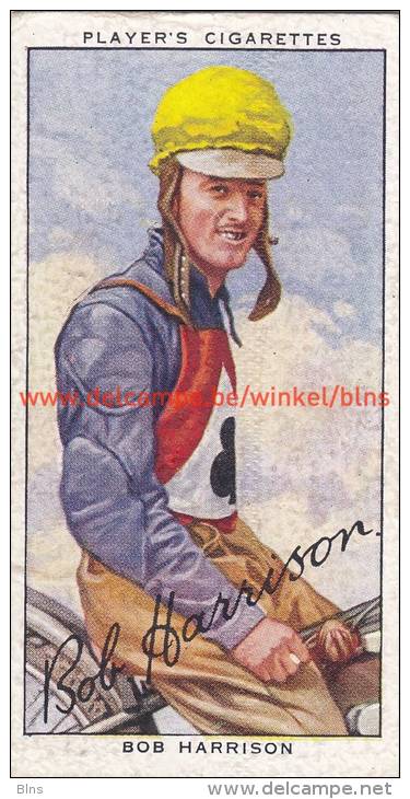 1937 Speedway Rider Bob Harrison - Trading-Karten