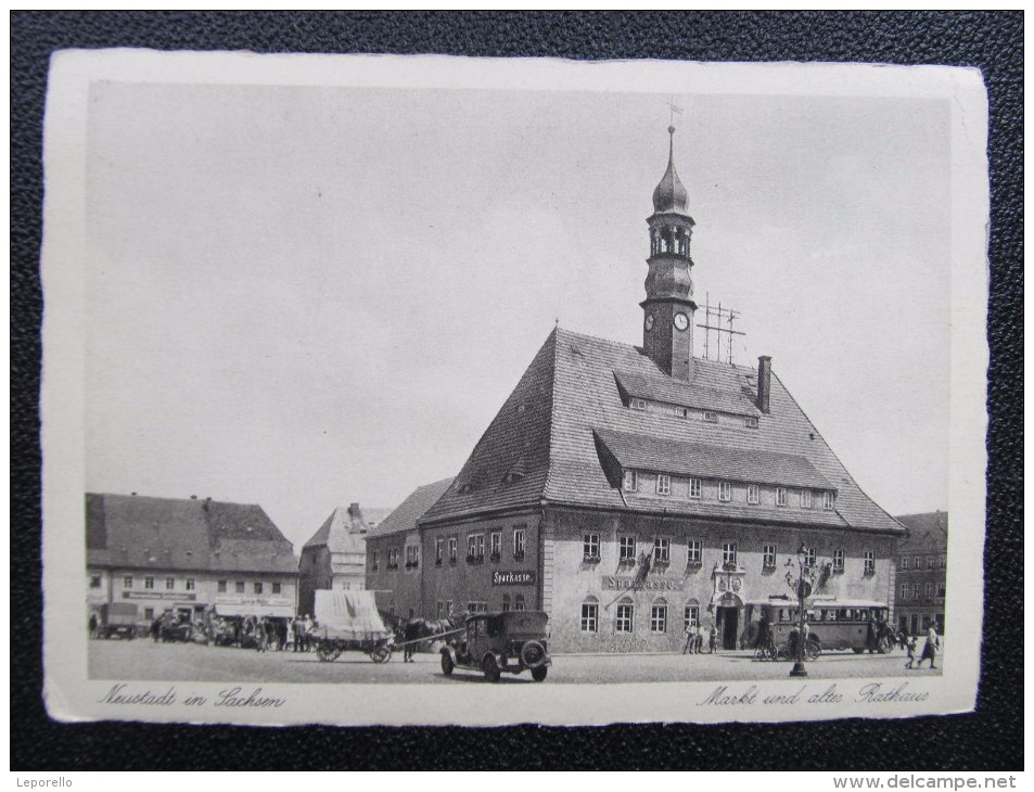 AK NEUSTADT I.Sa. M.Bus Ca. 1940  /// D*19833 - Neustadt