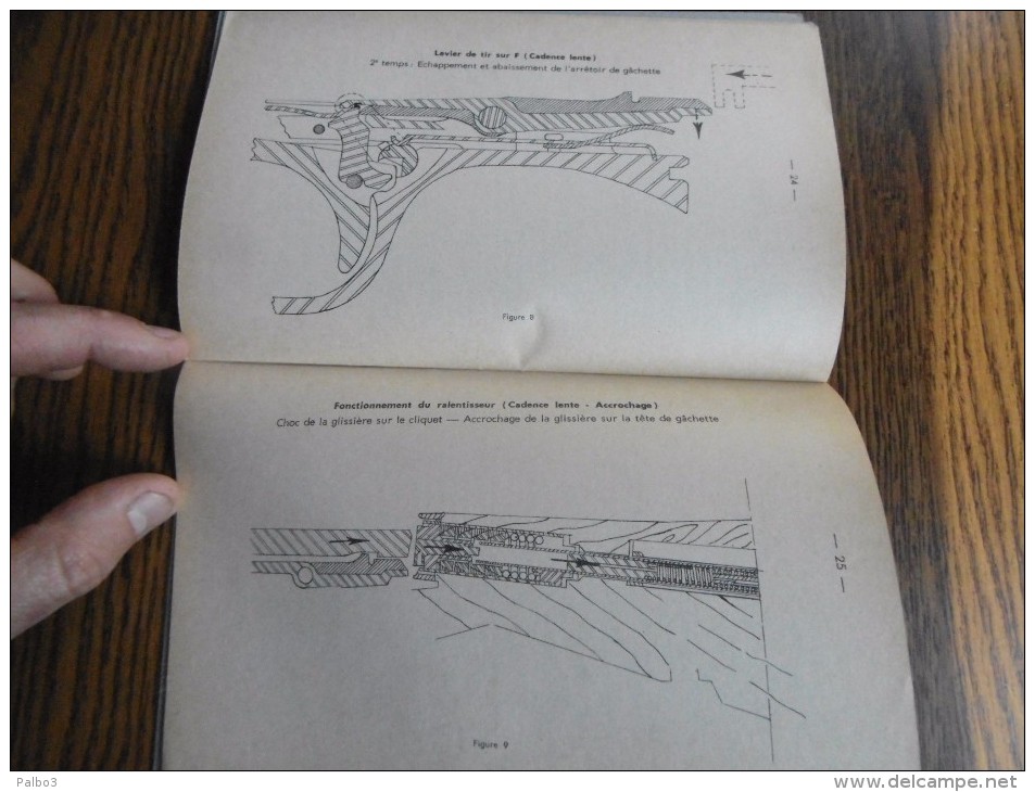 notice provisoire manuel FM bar 7,62 Mle 1918 A.2 Browning Automatic Rifle