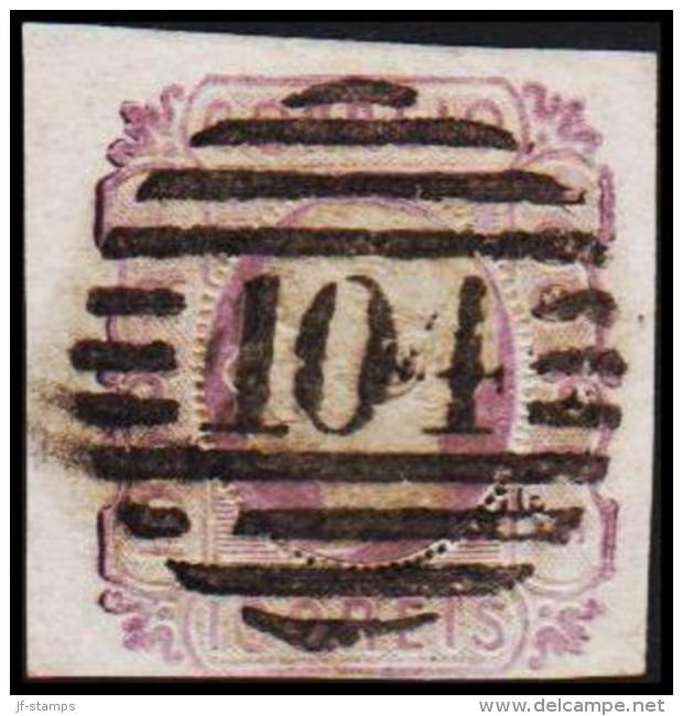 1862. Luis I. 100 REIS. LUXUS 104.  (Michel: 16) - JF193235 - Gebraucht