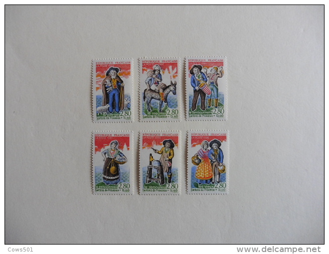 France : Série Timbres  N°2976 / 2981 Neufs Santons - Collections