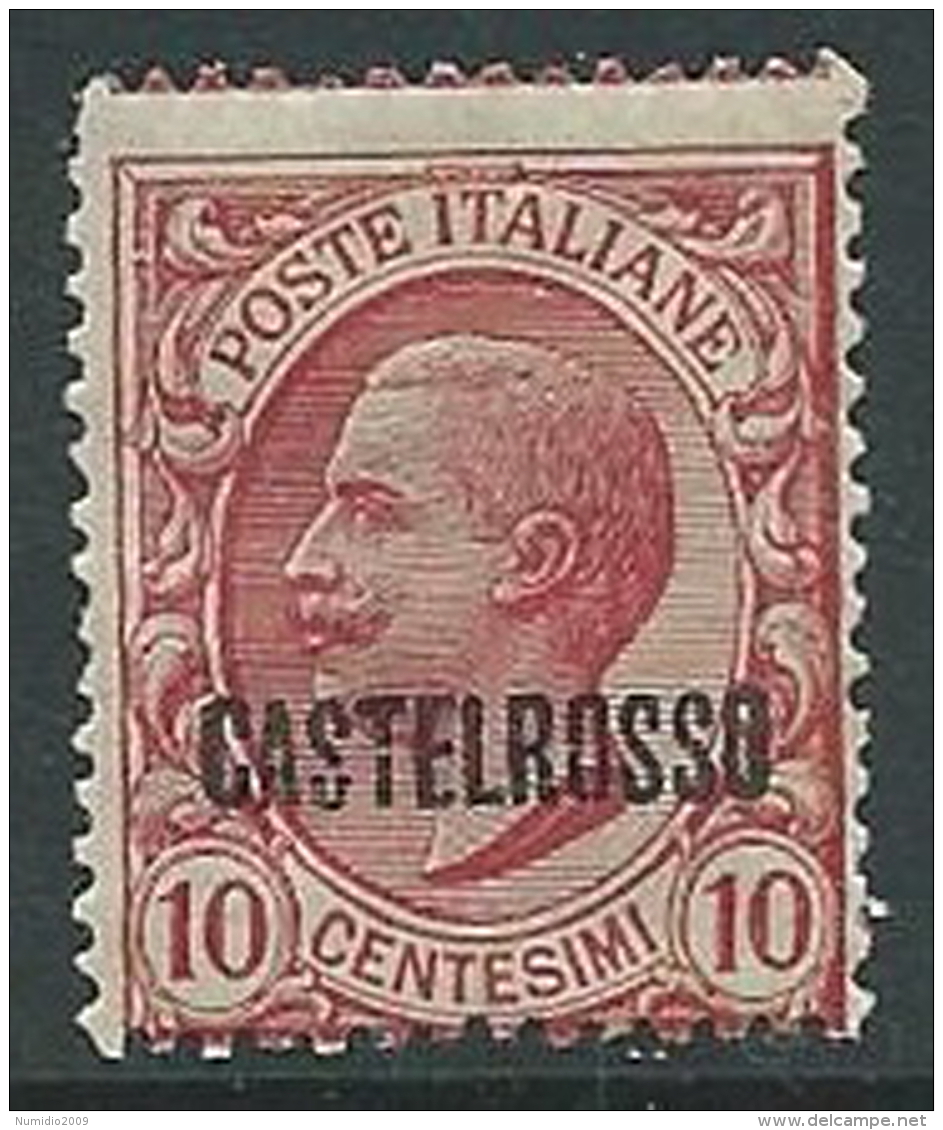 1922 CASTELROSSO EFFIGIE 10 CENT MNH ** - K121 - Castelrosso