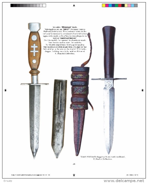 FRENCH MILITARY KNIVES AND BAYONETS - Armes Blanches