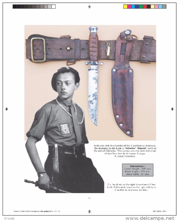 FRENCH MILITARY KNIVES AND BAYONETS - Armes Blanches