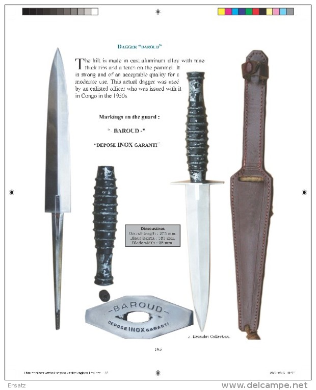 FRENCH MILITARY KNIVES AND BAYONETS