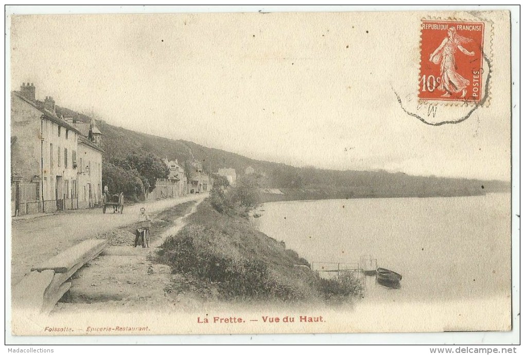 La Frette-sur-Seine  (95.Val D´Oise)  Vue Du Haut - La Frette-sur-Seine