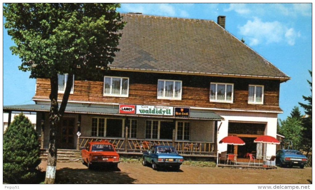 Losheimergraben. Frontière Belgo-allemande. Café-Restaurant Waldydill. Douaniers - Customs