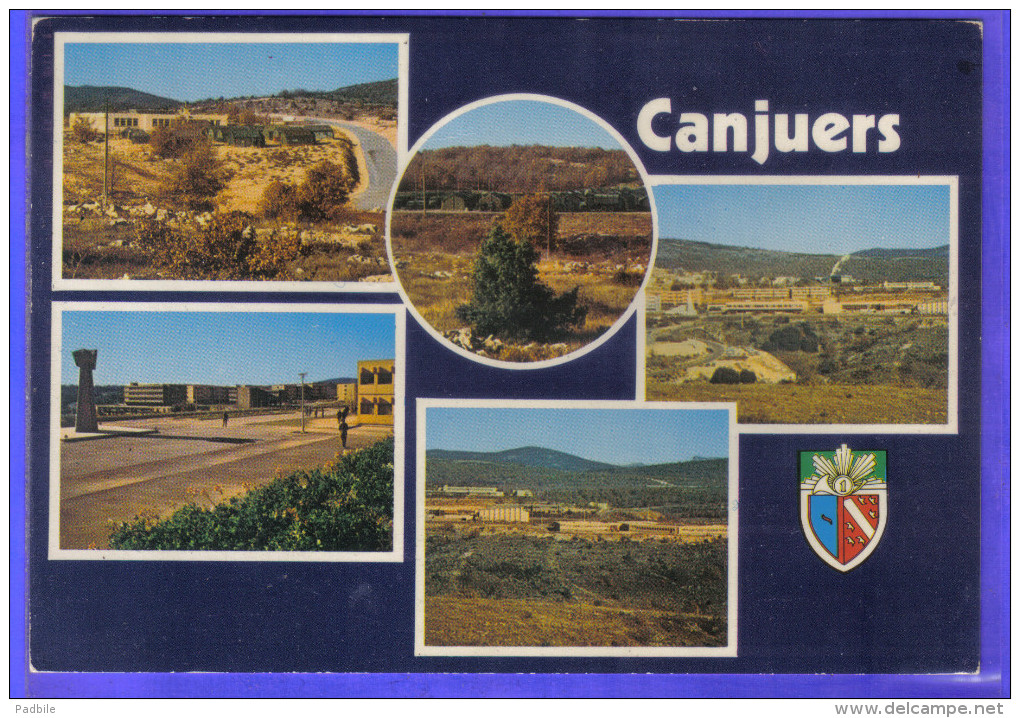 Carte Postale 83. Comps  Camp Militaire De Canjuers    Très Beau Plan - Comps-sur-Artuby