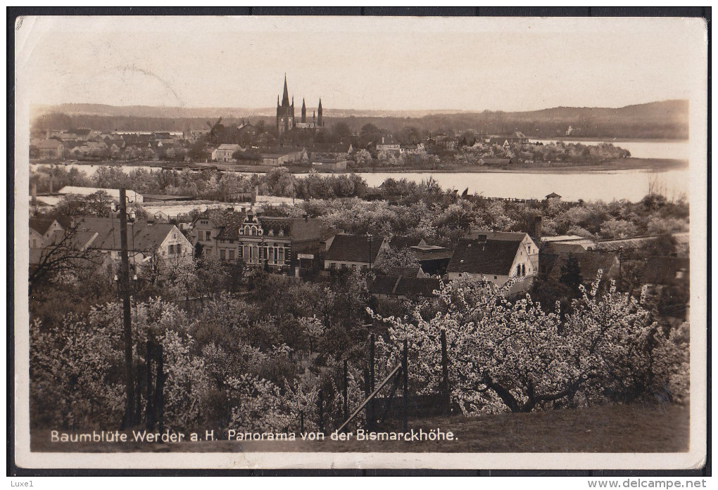 GERMANY,  WERDER ,   OLD POSTCARD - Werder