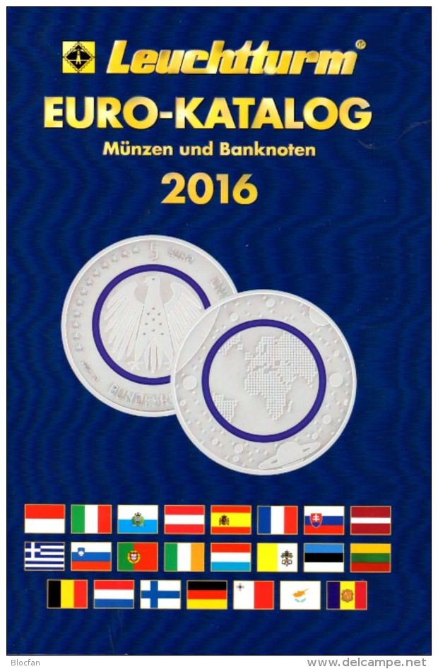 2016 Schön Kleiner Deutschland+Leuchturm EURO-Münzkatalog Neu 27€ Coin D 3.Reich Saar Memel Danzig SBZ DDR AM BRD EUROPA - Zonder Classificatie