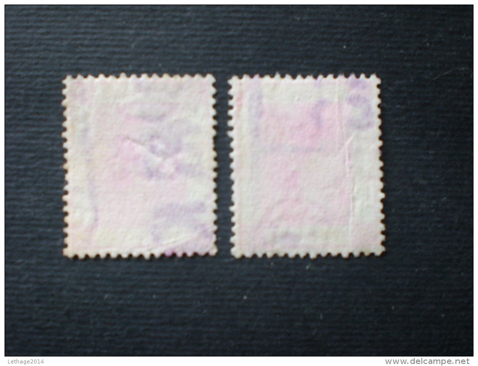 STAMPS HONG KONG 1954 Queen Elizabeth II 2 $ X 2 PEZZI !! - Oblitérés