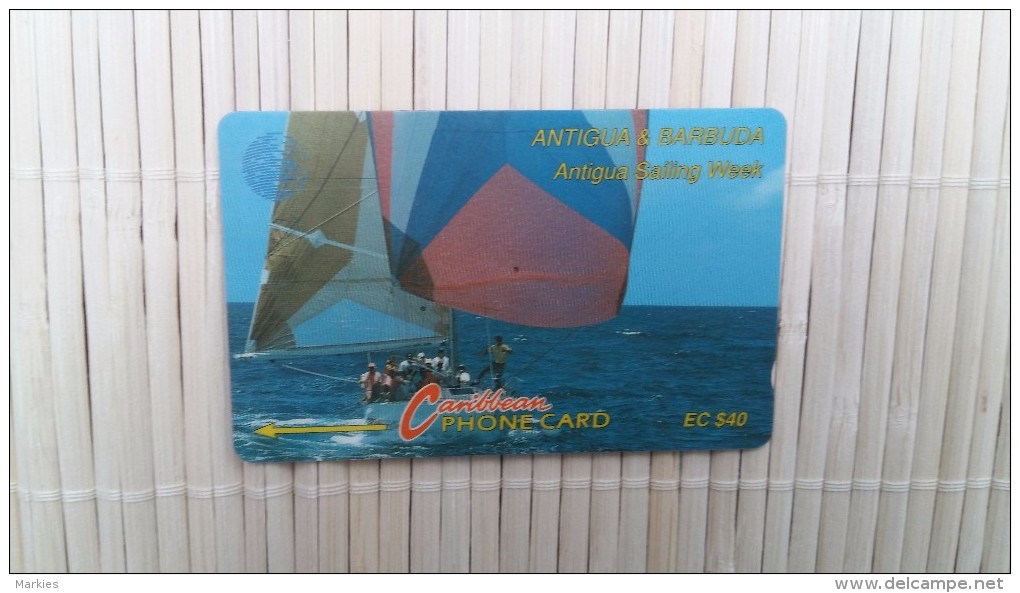 Phonecard Antiga & Babuda 7CATC Used Rare ! - Antigua E Barbuda