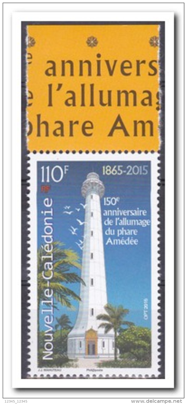 Nieuw Caledonië 2015, Postfris MNH, Lighthouses - Nuovi