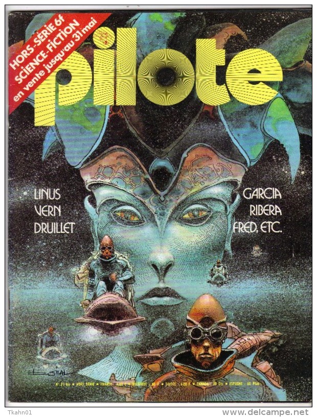 PILOTE H-S N° 21-BIS " SPECIAL  FANTASTIQUE SCIENCE-FICTION " DE 1976 - Pilote