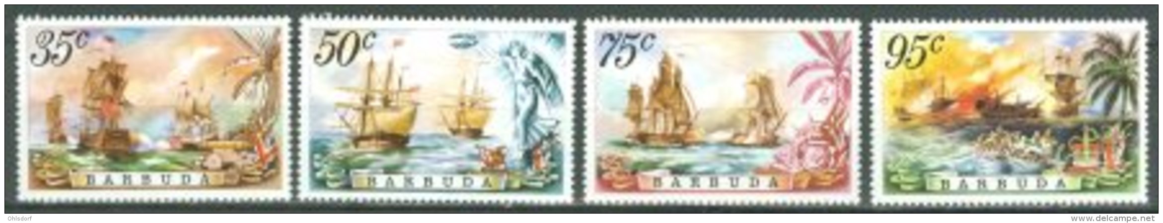 BARBUDA 1975: Sc 209 - 212 / YT 213 - 216, ** MNH - FREE SHIPPING ABOVE 10 EURO - Barbuda (...-1981)