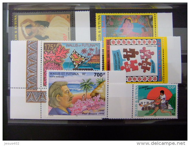 WALLIS Y FUTUNA WALLIS Et FUTUNA 1998 10 Series Completas Yvert & Tellier Nº 518 / 528 + PA 204 / 207 ** MNH Ver Fotos - Collections, Lots & Series