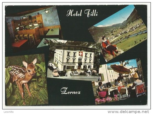 ZERNEZ GR Val Müstair Nationalpark Conditorei Hotel FILLI 1976 - Val Müstair