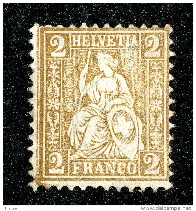 10277  Switzerland 1881  Zumstein #44 *  Michel #36  ( Cat. .50€ ) Offers Welcome! - Ongebruikt