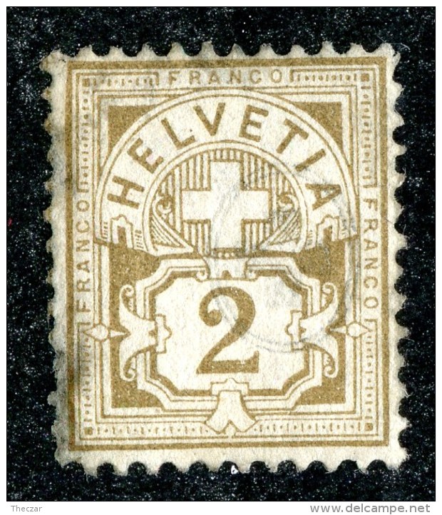 10411  Switzerland 1882  Zumstein #51*  Michel #43 ( Cat.400.€ ) - Offers Welcome! - Ungebraucht