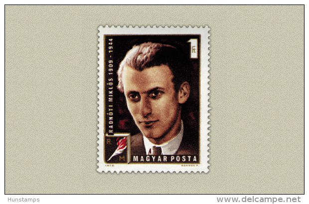 Hungary 1972. Miklós Radnóti Stamp MNH (**) Michel: 2816 / 0.30 EUR - Nuovi