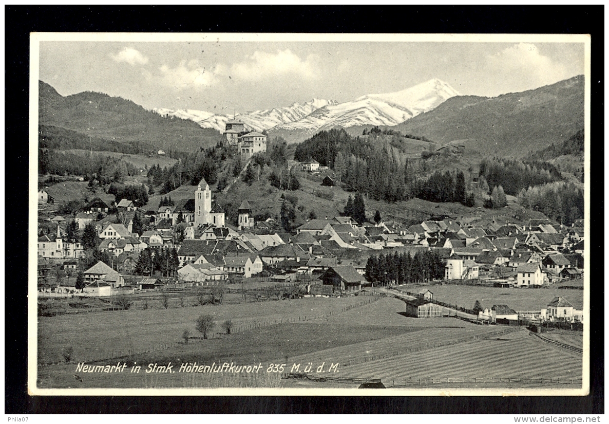 Neumarkt In Stmk. Hohenluftkurort 835 M.u.d.M. / Postcard Circulated - Neumarkt