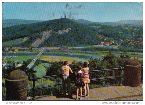 40564- MINDEN- VALLEY PANORAMA, BRIDGE - Minden