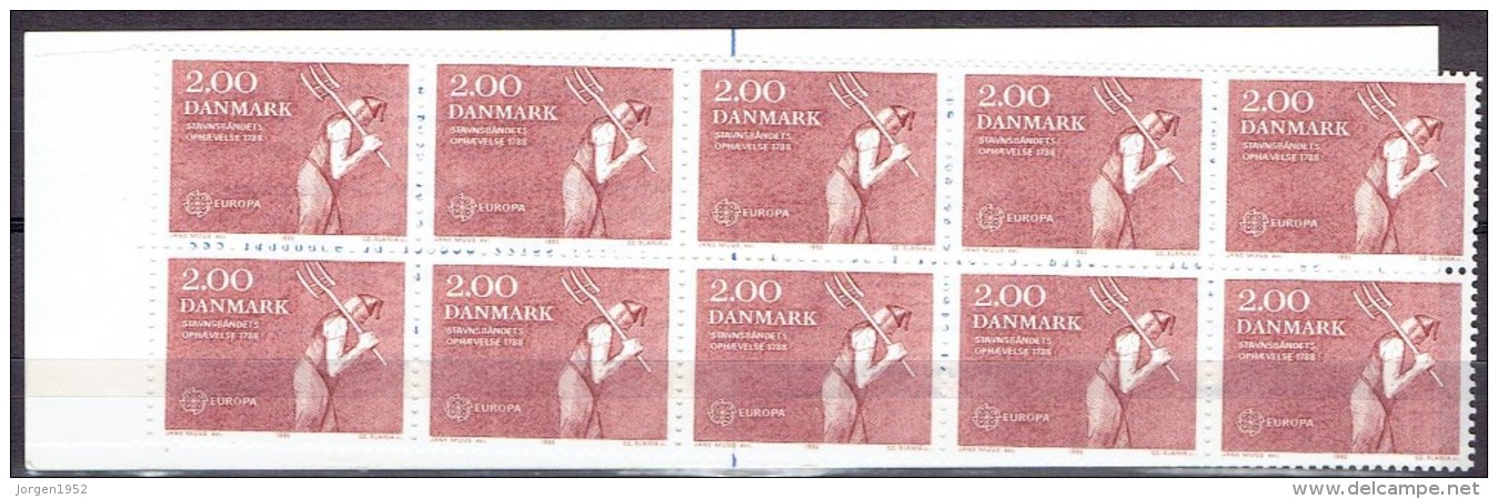 DENMARK # FROM 03..06.1982  NUMBER: S29 - Booklets