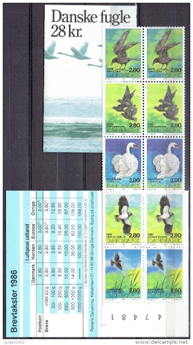 DENMARK # FROM 19..06.1986  NUMBER: S41 - Booklets