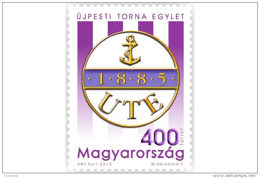 HUNGARY - 2015. 130th Anniversary Of The Újpest Sport Club MNH!!! - Neufs