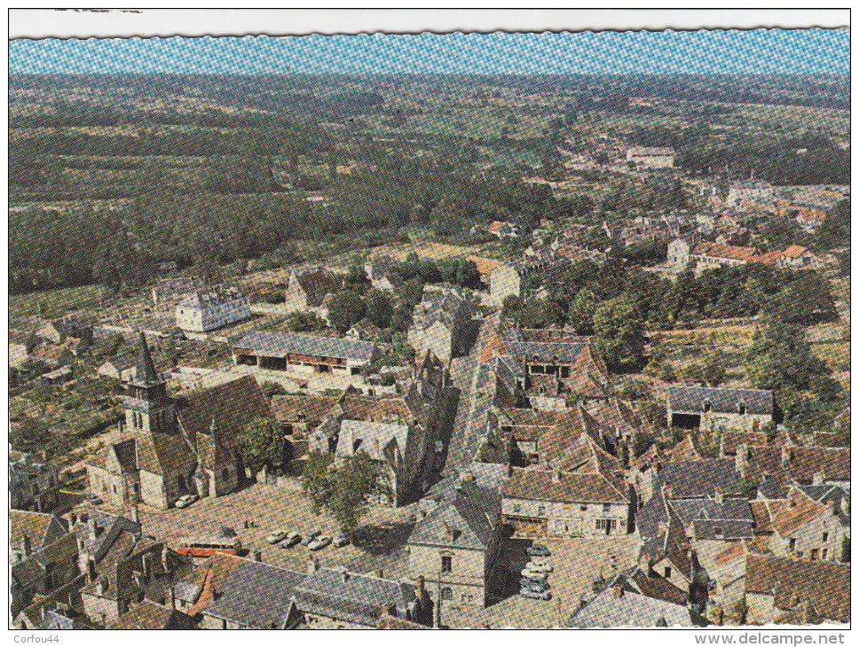 LE GRAND PRESSIGNY : Vue Aérienne Vers 1960 (2) -  CPSM 10x15 - Le Grand-Pressigny