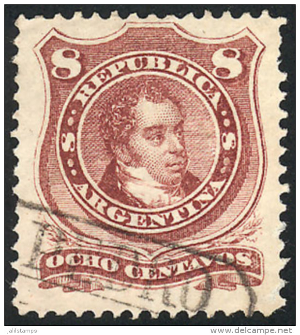 GJ.54, With Rectangular Datestamp Of SAN PEDRO, VF! - Sonstige & Ohne Zuordnung