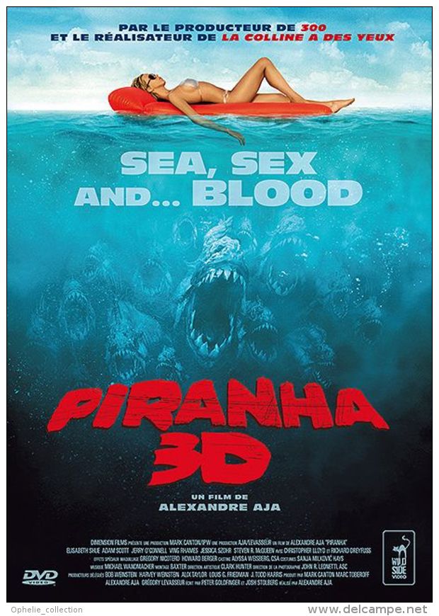 Piranha - Édition Collector - Version 3-D Alexandre Aja - Horror