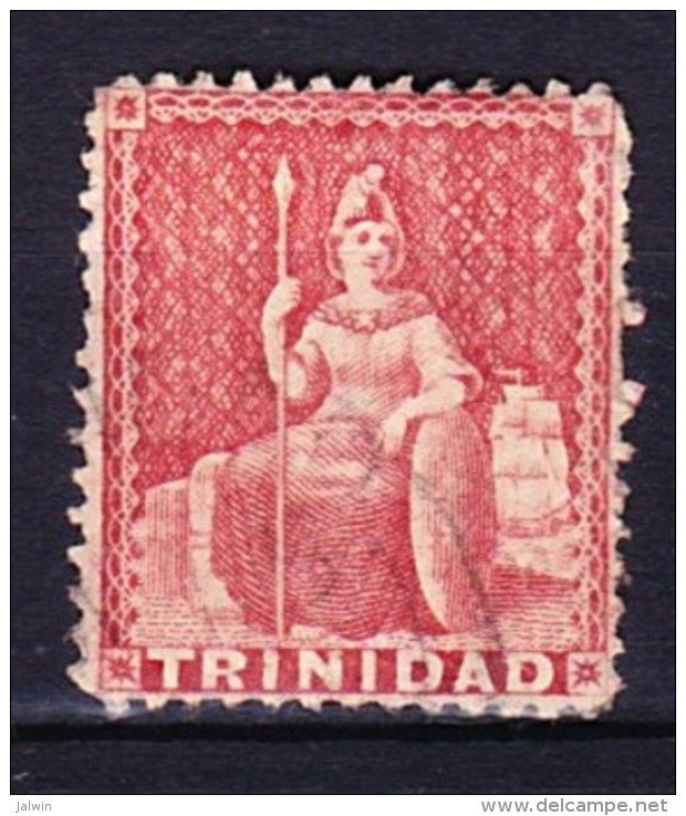 TRINITE 1860-63 YT N° 13 Obl. - Trinidad Y Tobago