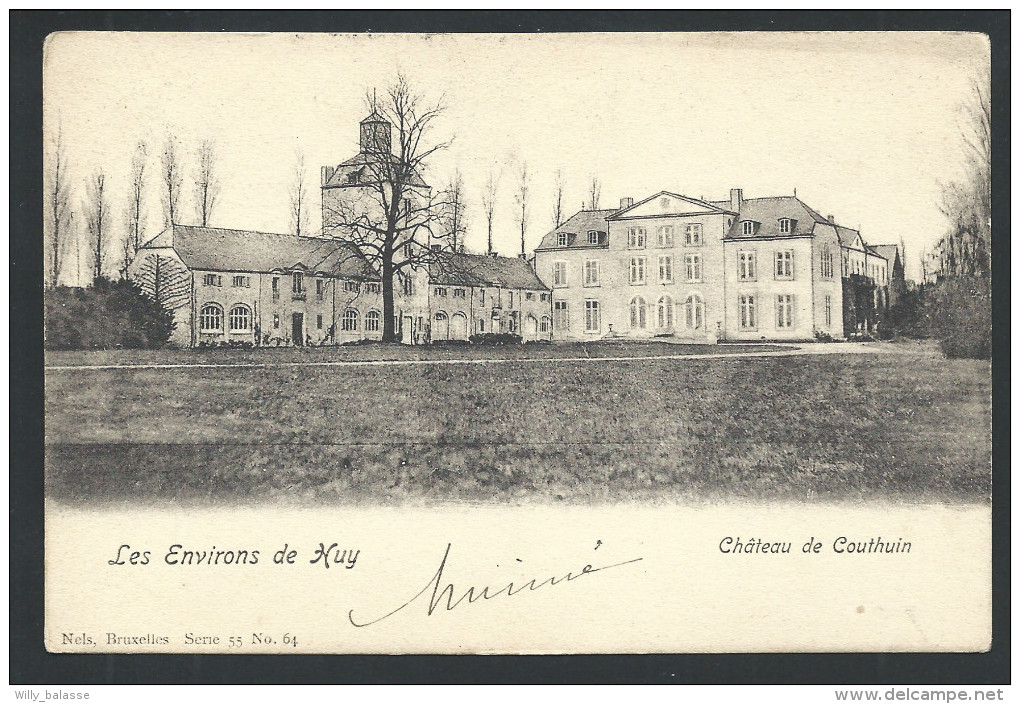 CPA - Environs De Huy - Château De COUTHUIN - Nels  Série 55  N° 64  // - Héron
