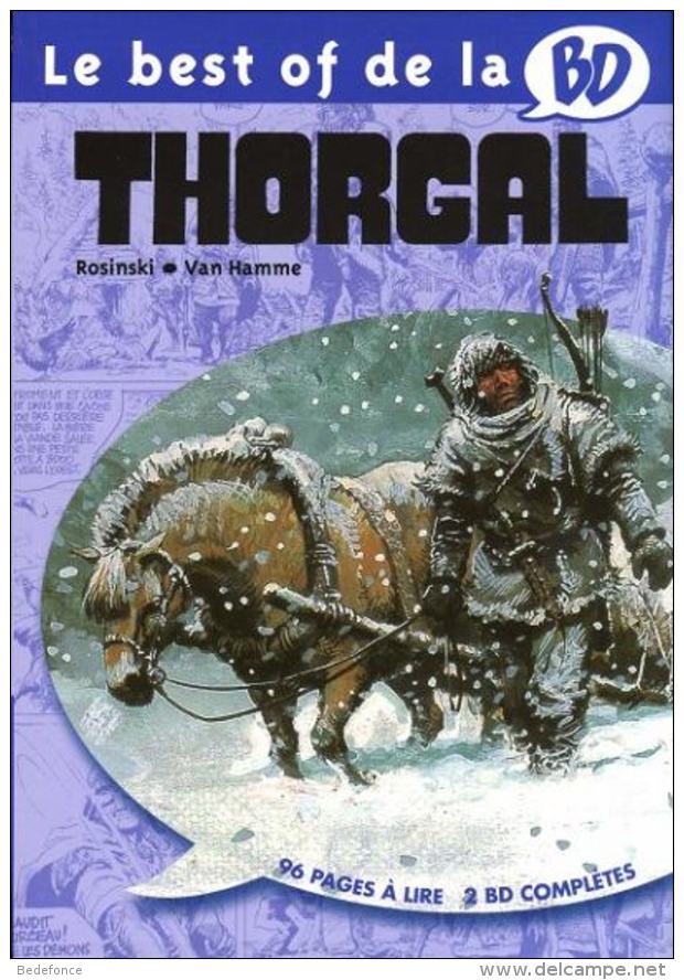 Thorgal - 15 - Le Maître Des Montagnes Et 16 Louve - De Rosinsky Et Van Hamme - Album Double - Thorgal