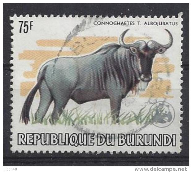 Burundi 1983 Animal Protection Year 75f (o) - Oblitérés