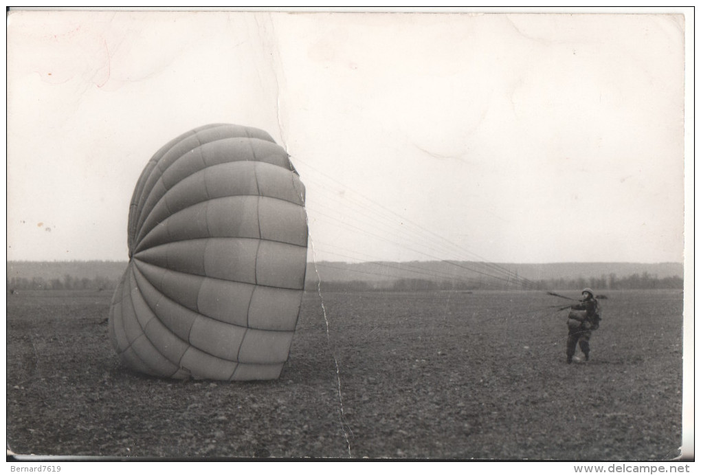 Aviation Parachute Carte Photo - Parachutisme