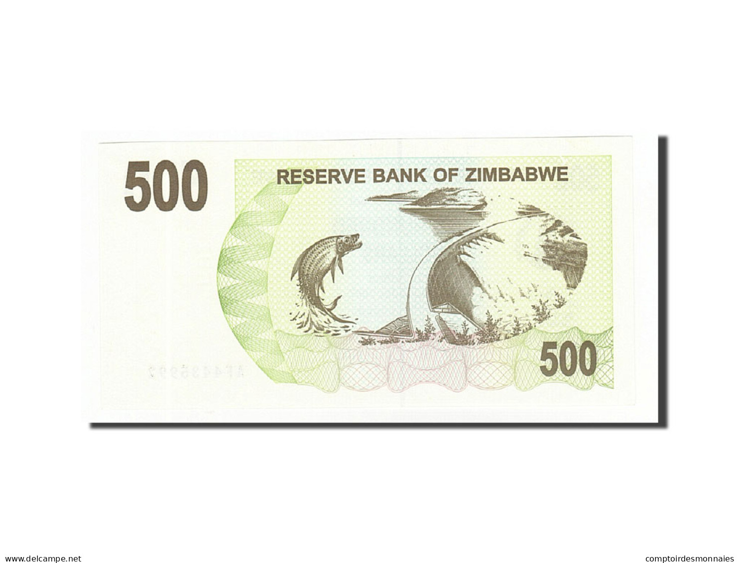 Billet, Zimbabwe, 500 Dollars, 2006-2008, 2006-08-01, KM:43, NEUF - Zimbabwe