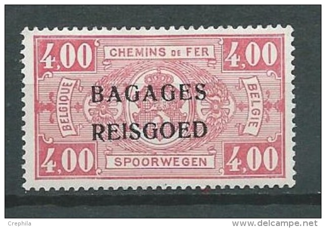 Belgique - Bagages - 19235 - COB 13 - Neuf * - Bagages [BA]