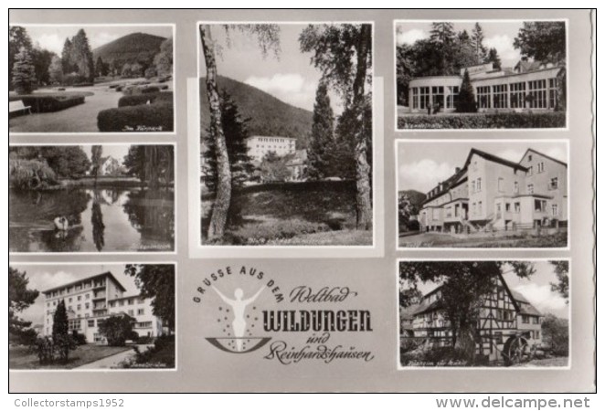 41119- BAD WILDUNGEN- SPA TOWN, HOTEL, PARK, SANATORIUM, PARK - Bad Wildungen