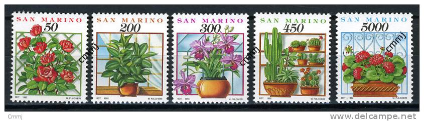 1992 - SAINT-MARIN - SAN MARINO - Sass. 1338/42 - MNH - New Mint - - Unused Stamps