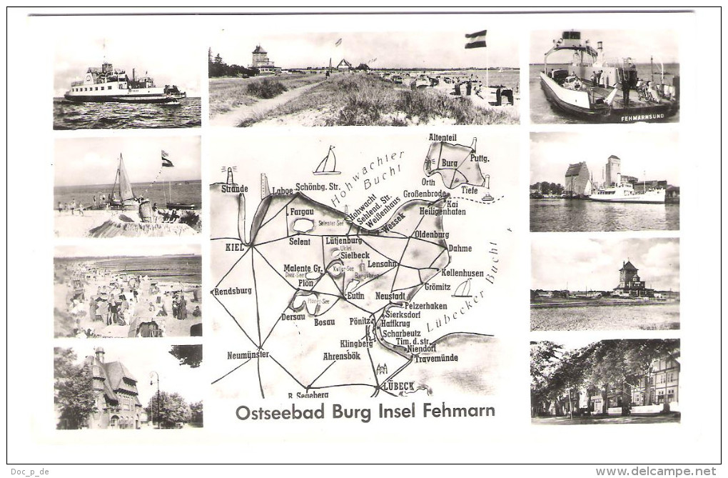 Deutschland - Insel Fehmarn - Ostseebad Burg - Alte Ansichten - Fehmarn