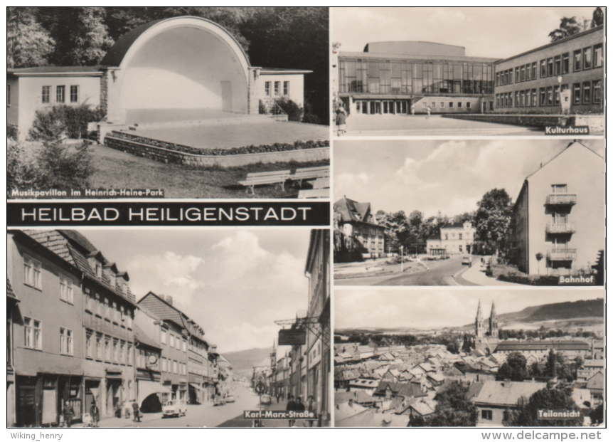 Heiligenstadt / Eichsfeld - S/w Mehrbildkarte 2 - Heiligenstadt