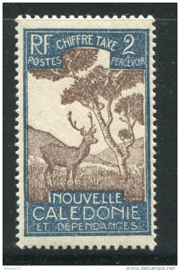 NOUVELLE CALEDONIE- Taxe Y&T N°26- Neuf Sans Charnière ** - Portomarken