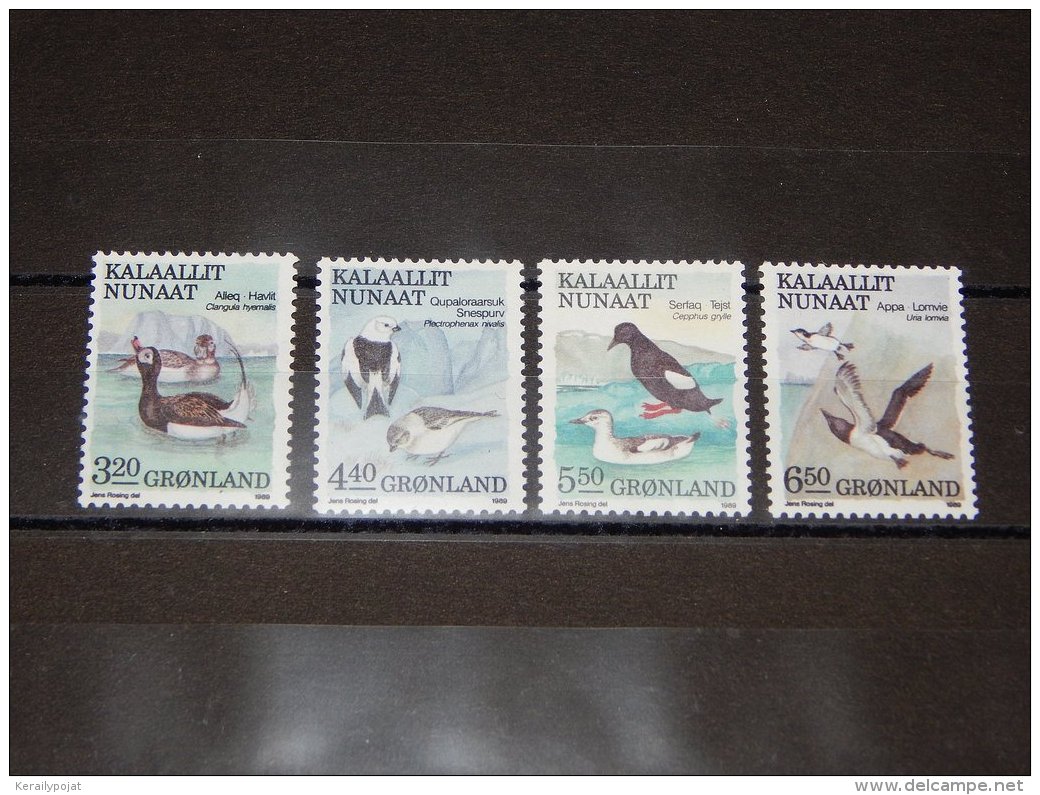 Greenland - 1989 Birds MNH__(TH-15126) - Ongebruikt