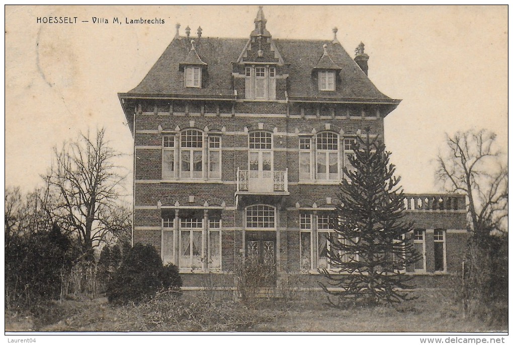 HOESSELT.  VILLA  M. LAMBRECHTS. - Höselt